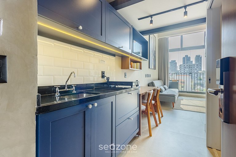 Estúdio a 500 m do Allianz Parque ABY40012