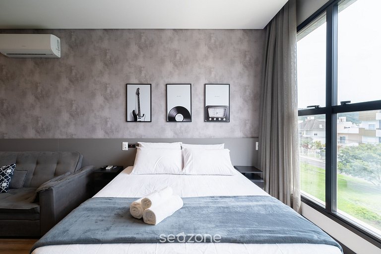 Estudio en cond. c/ piscina a 850m del mar STI0205