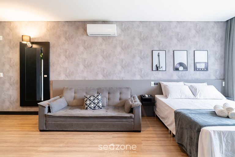 Estudio en cond. c/ piscina a 850m del mar STI0205