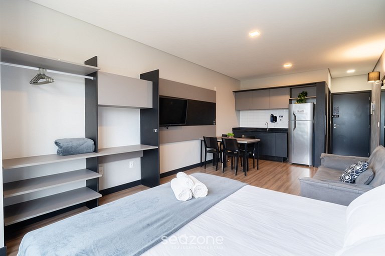 Estudio en cond. c/ piscina a 850m del mar STI0205