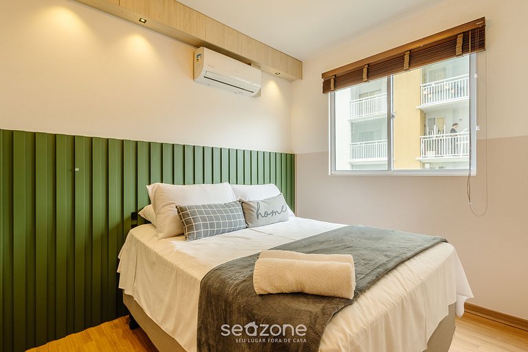 Apto c/ Churrasq. em Cond. Beira-mar VAC0203