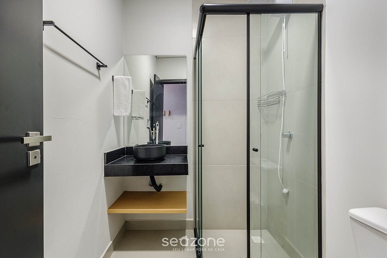 Estúdio com vista urbana prox do mar - BSO0103