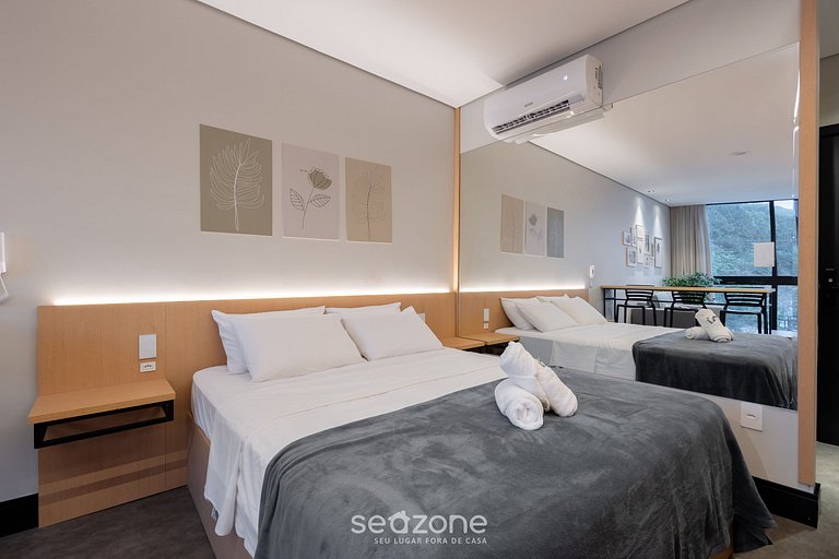 Studio moderno cerca de la costa, Camboriú BSO0201