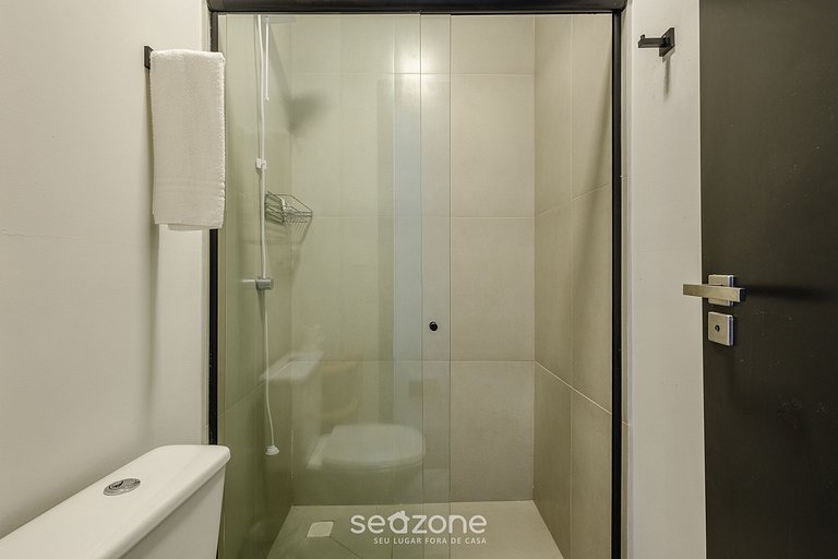 Stúdio c/ varanda prox da Praia Brava BSO0107