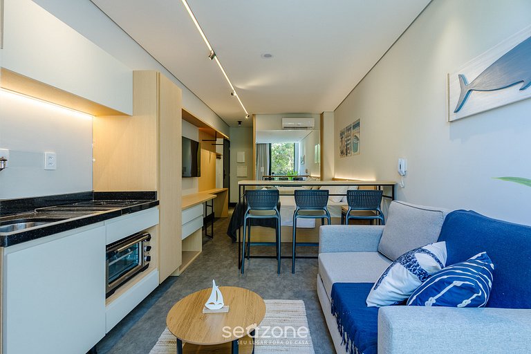 Estudio con balcón cerca de Praia Brava BSO0104