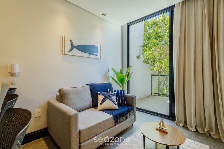 Studio c/ varanda a prox da Praia Brava BSO0104