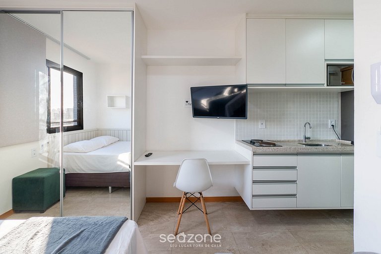 Estudio en Cond. c/ Pisc. a 300 m de Playa SOA1005