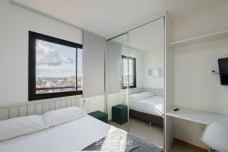 Estudio en Cond. c/ Pisc. a 300 m de Playa SOA1005