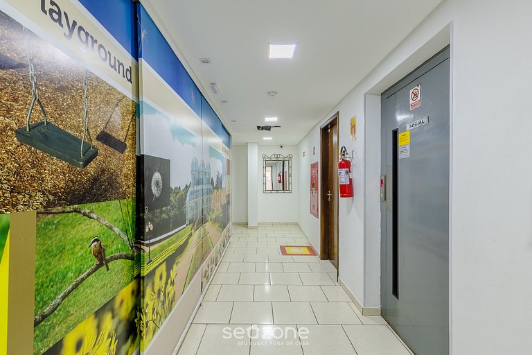 Apto a 270m do Jd. Botânico c/ Garagem MNU0034
