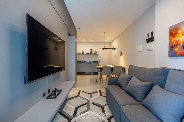 Apto en cond. c/ piscina a 220 m del mar FFS0402