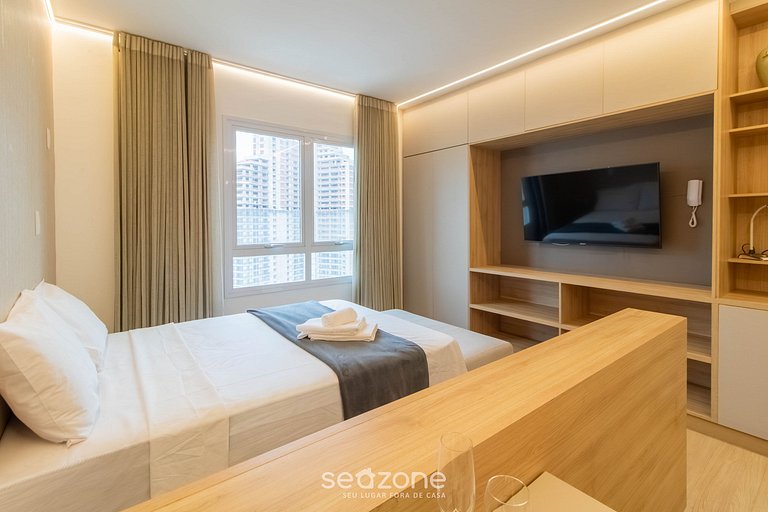 Estúdio em cond. c/ academia, St. Marista BLSA1956