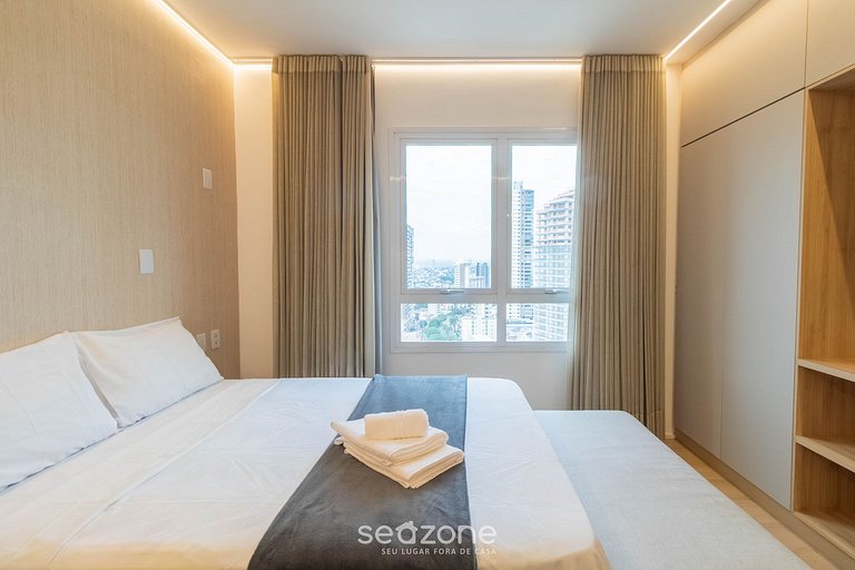 Estúdio em cond. c/ academia, St. Marista BLSA1956