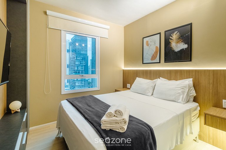 Apto 1QT em cond. c/ academia, St. Marista BLS1657