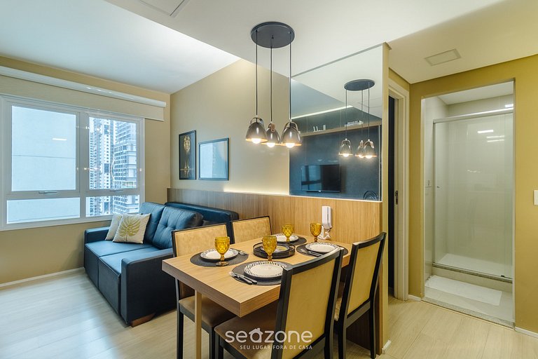 Apto 1QT em cond. c/ academia, St. Marista BLS1657