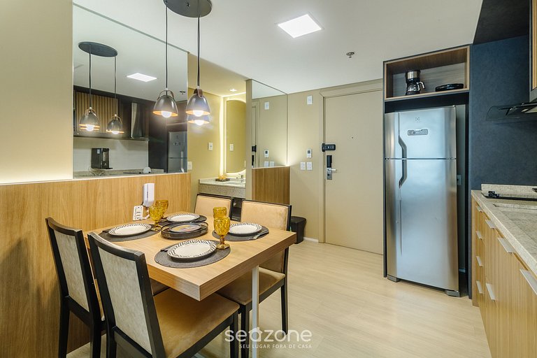 Apto 1QT em cond. c/ academia, St. Marista BLS1657