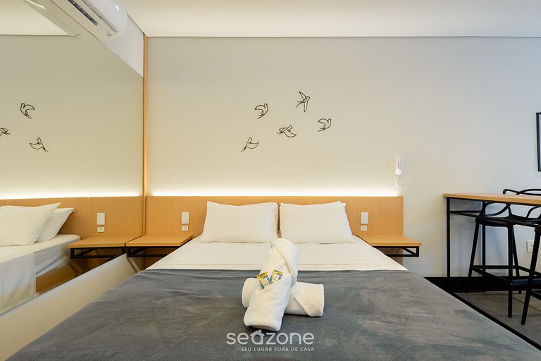 Estúdio completo prox da praia em BC BSO0202