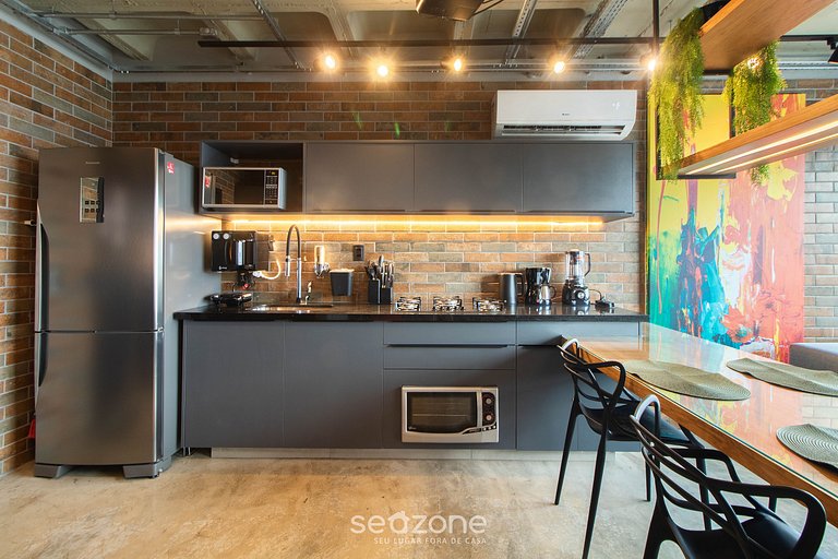 Loft em cond. com piscina e academia - DNAG2007