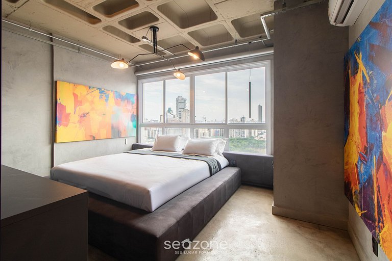 Loft en cond. con piscina y gimnasio DNAG2007