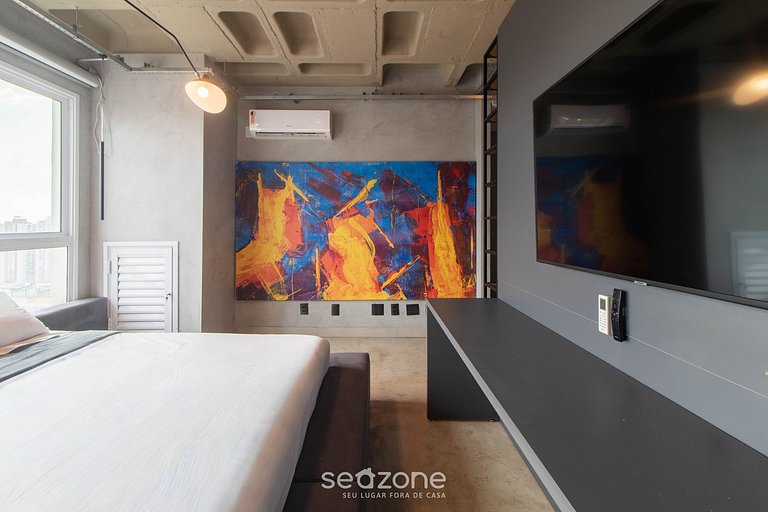 Loft em cond. com piscina e academia - DNAG2007