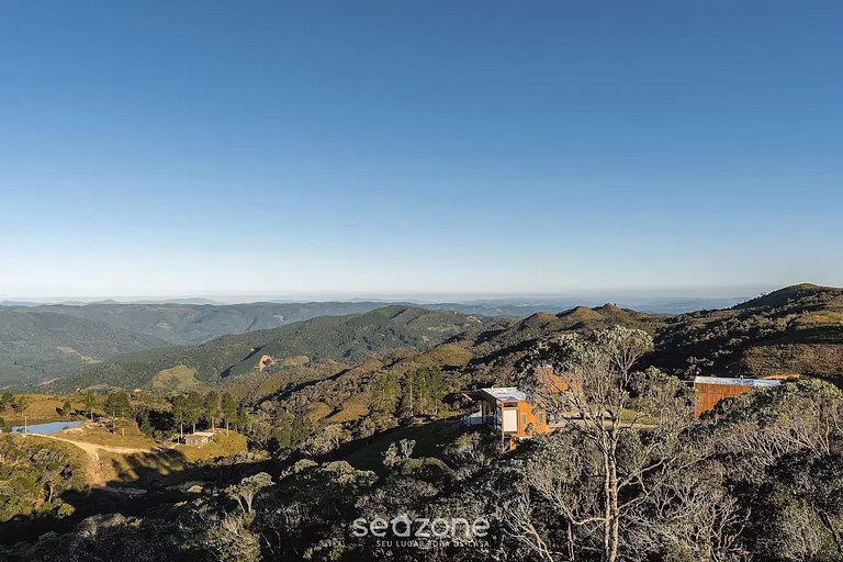 Encantadora cabaña c/increíble vista en las montañas VST005