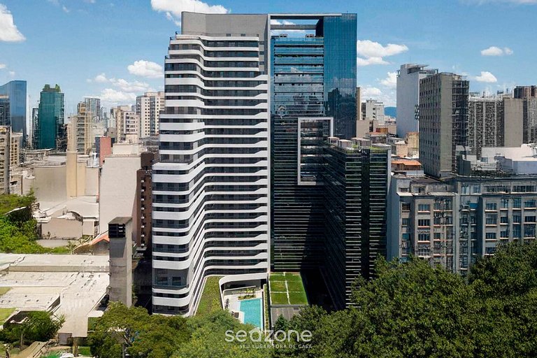 Studio Moderno c/ Varanda Próx. ao Metrô DNR1402