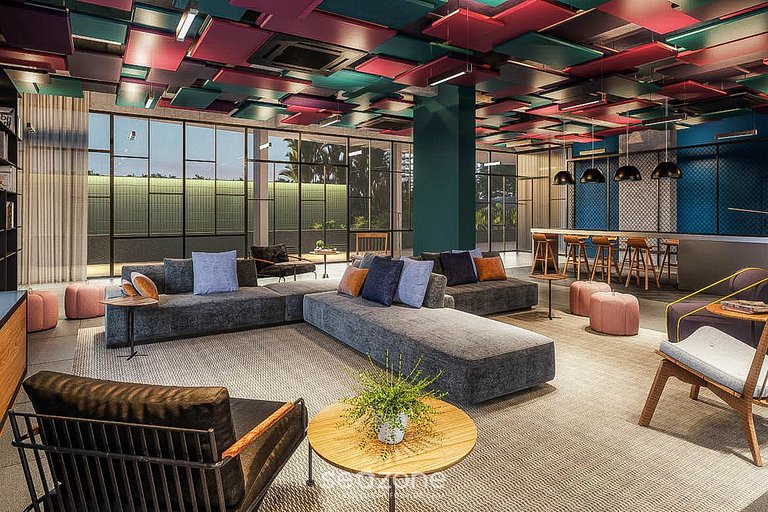 Estudio Moderno c/ Balcón Próx. al Metro DNR1402