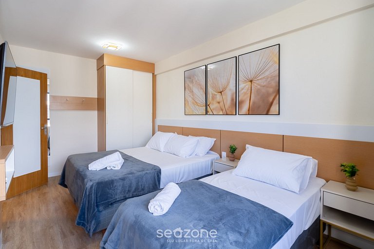 Apart moderno en cond. c/piscina - LIN1106