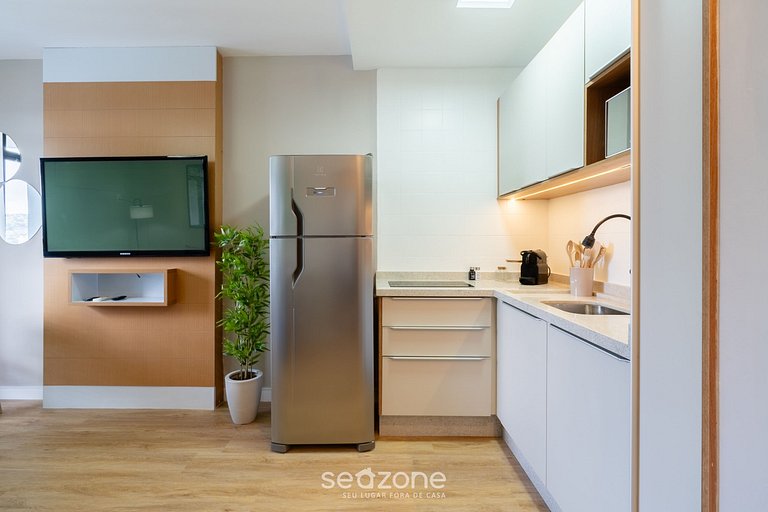 Apto Moderno em cond. c/ piscina - LIN1106