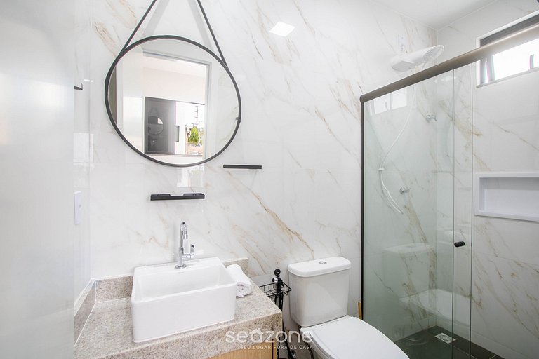 Apto a 350m del mar en condo. c/ parrilla PRY0101