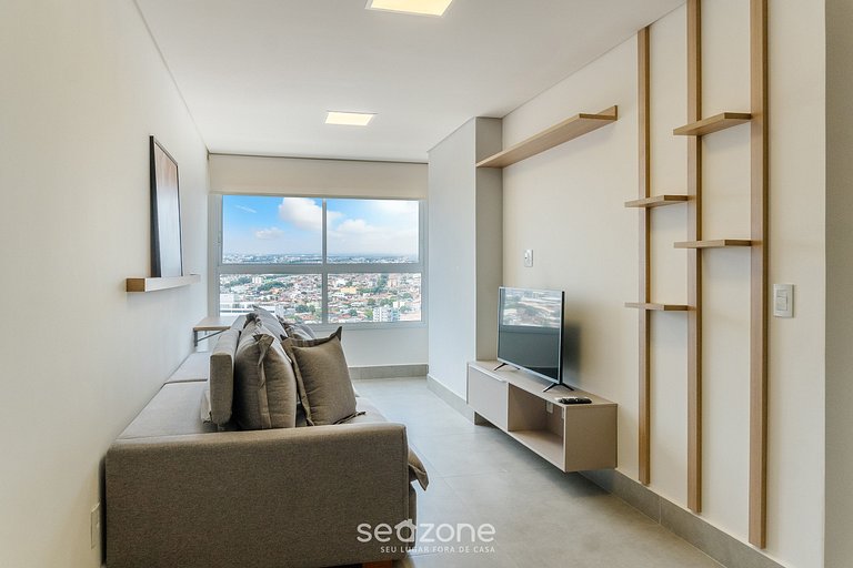 Apto en Edificio con Piscina y Gimnasio GRLA1402