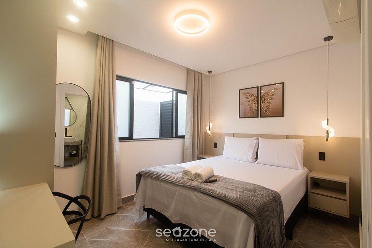 Apto em cond. c/ piscina a 350m da Praia PRY0004