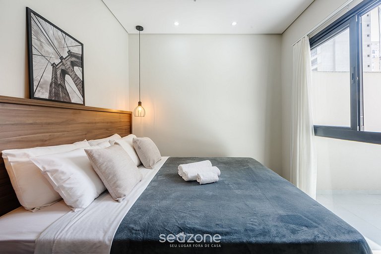 Depto. c/ parrilla privada a 220 m del Mar FFS0408