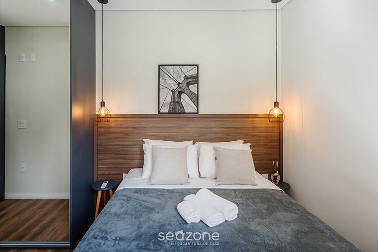 Depto. c/ parrilla privada a 220 m del Mar FFS0408