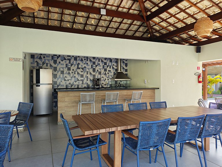 Apto en Condominio c/ Piscina y Parrilla VBR0020