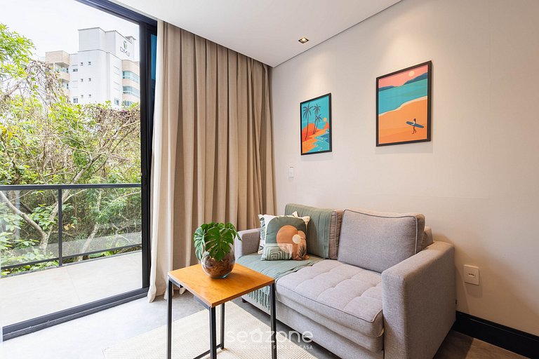 Estudio con balcón cerca de Praia Brava - BSO0105