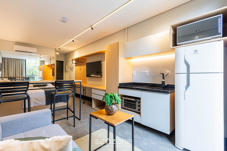 Estudio con balcón cerca de Praia Brava - BSO0105