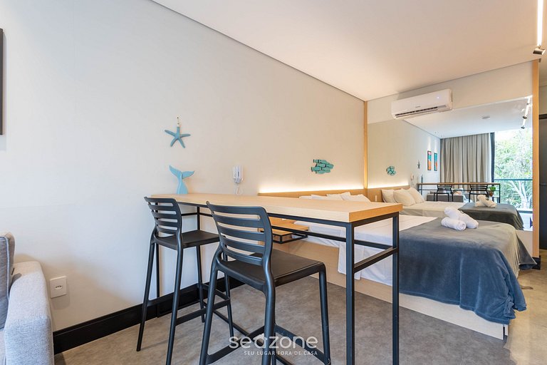 Estudio con balcón cerca de Praia Brava - BSO0105