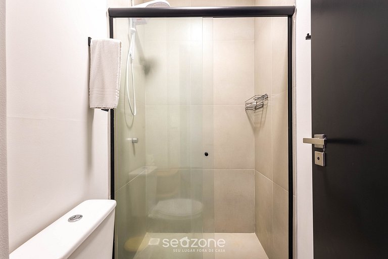 Studio c/ varanda prox da Praia Brava - BSO0105