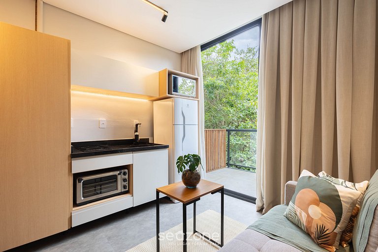 Estudio con balcón cerca de Praia Brava - BSO0105