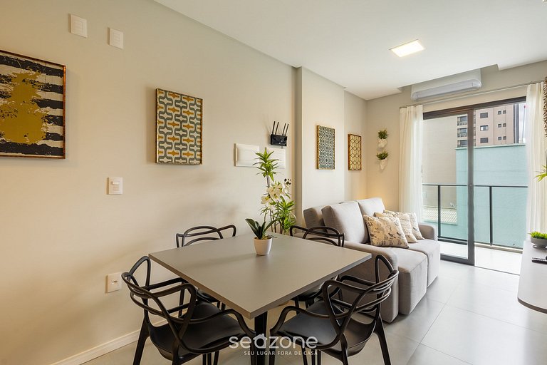 Studio moderno con balcón a pasos del mar FFS1402