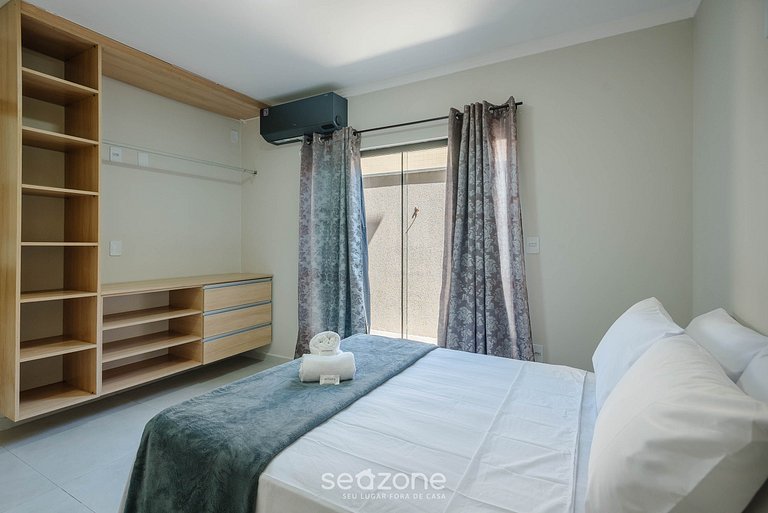 Apto com Churrasqueira a 70m da Praia - MTA0101