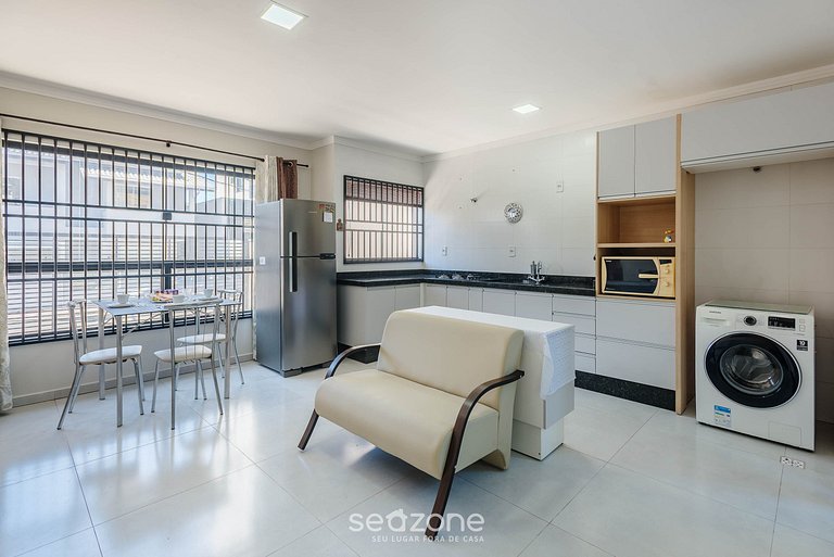 Apto com Churrasqueira a 70m da Praia - MTA0101