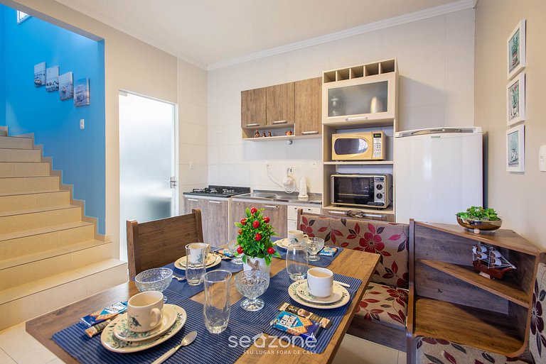 Casa 2 hab. c/ parrilla 600 m orilla MCA0609