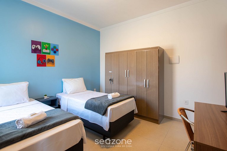 Casa 2Q c/ churrasq. 600m orla MCA0609