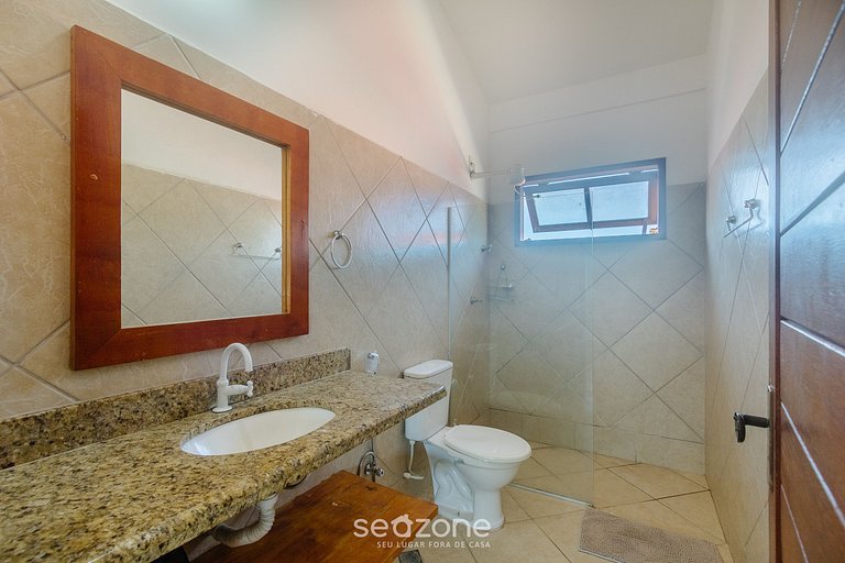 Apto c/ churrasq. privativa a 500m do Mar ENL0004