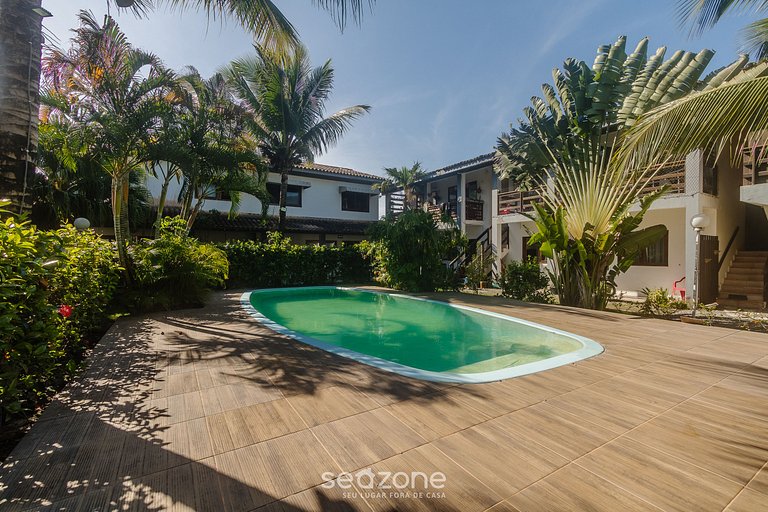 Apto em Cond. c/ Piscina a 500m da Praia ENL0002