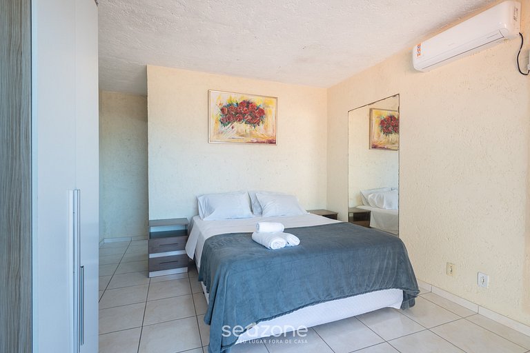 Casa c/ suíte e churrasq. a 110m do mar ONI0001