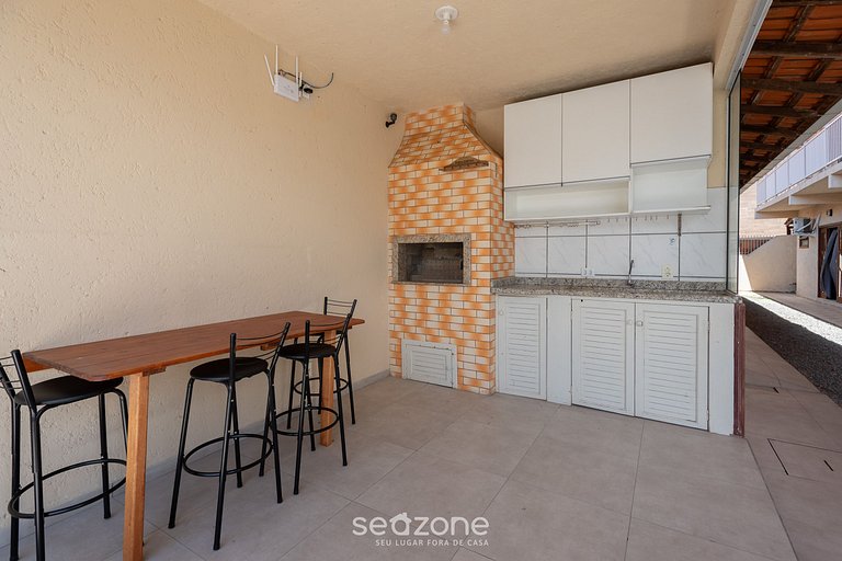 Casa con suite y barbacoa a 110 m del mar ONI0001