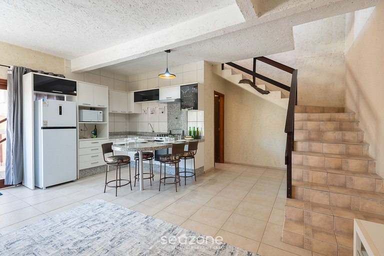 Casa con suite y barbacoa a 110 m del mar ONI0001