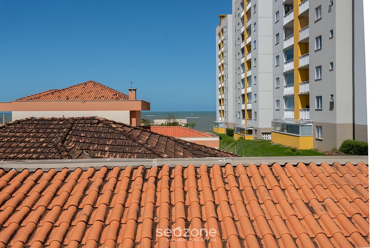 Casa c/ área de churrasco a 110m da Praia ONI0003